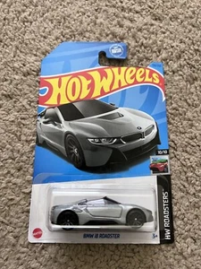 2023 Hot Wheels #156 HW Roadsters BMW i8 Roadster Silver - Picture 1 of 1