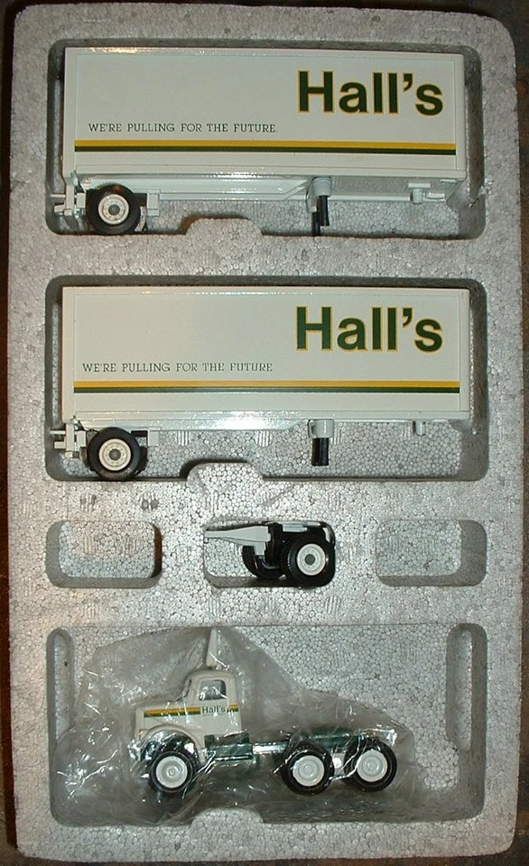 Hall's Motor Transit Doubles Pulling for You '85 Winross Truck - Image 1 of 1