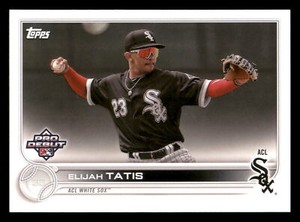 2022 Topps Pro Debut Elijah Tatis #PD-124  ACL White Sox