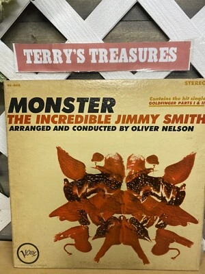 The Incredible Jimmy Smith  Monster LP Record  Verve NM/VG+ V6-8618 - Изображение 1 из 4