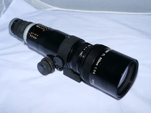 Vintage Canon FL 600mm f5.6 Telephoto Lens. Canon Focusing Unit. Caps. Strap. - Picture 1 of 19