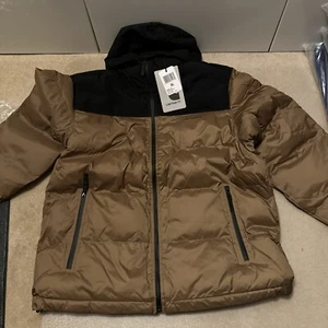 Carhartt WIP Larsen Jacket Hamilton Brown Black Size XL brand new with tags - Picture 1 of 5