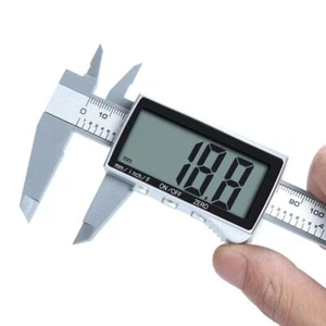 6in/150mm Vernier Caliper Large LCD Screen Micrometer Caliper Digital Caliper - Picture 1 of 10