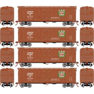 Frigorífico de madera ATHEARN 06803 escala HO 40', Canadian National (paquete de 4) - Imagen 1 de 1
