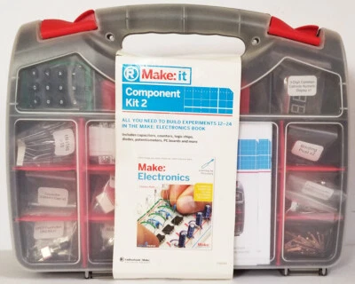 RADIO SHACK Make It COMPONENT KIT 2 *sealed stained wrapper - Image 1 of 4