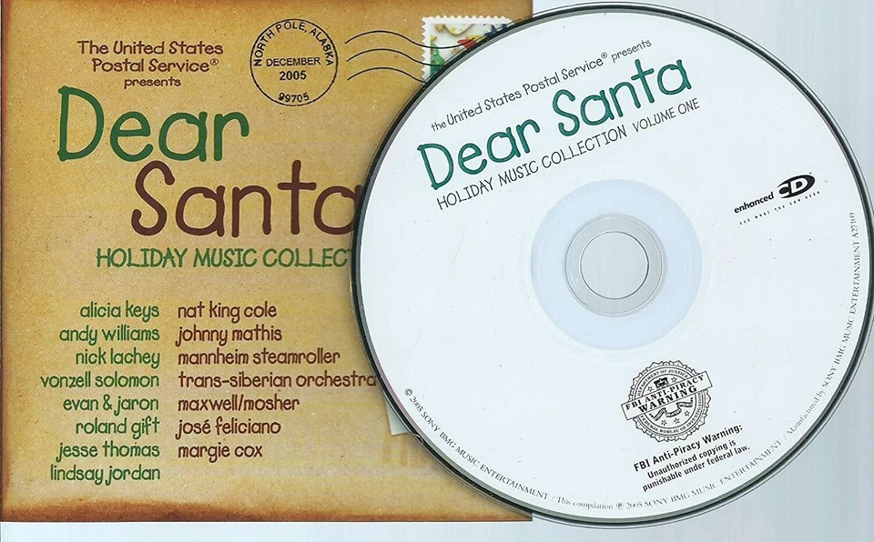 Dear Santa - Holiday Music Collection Volume One (CD, 2005, Lionsgate Music) - Image 1 of 1