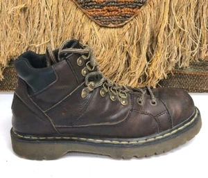  Dr. Martens braune Leder-Arbeitsstiefel ohne Stahlkappe 11303 Größe US 13 M - Bild 1 von 10