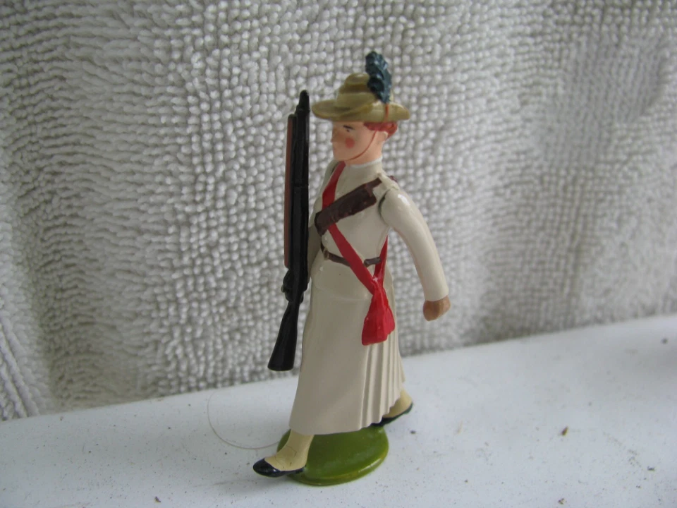 toy soldier- Girls Khaki Brigade- NCO- Imperial-New Zealand - Image 1 of 1