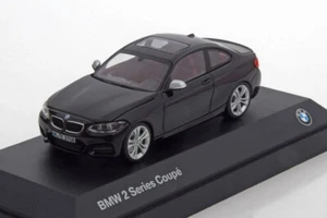 Minichamps 1:43 BMW 2 Series F22 Coupe 2014 Black 80422336868 - Picture 1 of 1