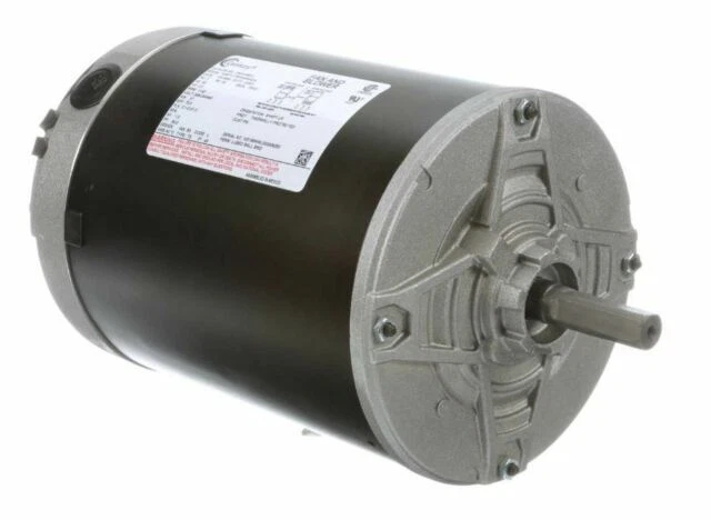 Century Krack Refrigeration Motor (1503752, 11096) 1/2 HP, 1140 RPM, 460/208-230V Century (OKR1096V1)