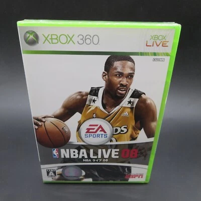 NBA Live 08 XBOX 360 SEALED NEW Japanese Version - Image 1 of 4