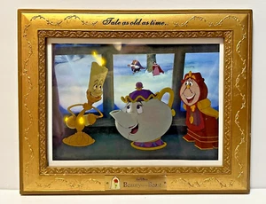 Disneys Die Schöne und das Biest Lithographien "Erzählung so alt wie die Zeit" Exklusiver Rahmen - Bild 1 von 3