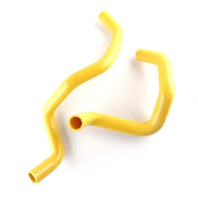 For TOYOTA CELICA GT/ GT-S/ ZZ T230 2000-2005 Silicone Radiator Hose Yellow - Image 1 of 4