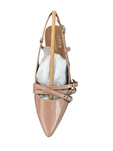 APT. 9 TRULELAA Women’s Size 7 Beige Slingback Heels Buckle Straps Memory Foam - Picture 1 of 6