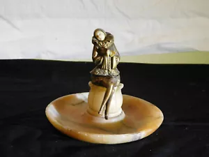 Antico vassoio/ciotola in bronzo austriaco Peter TERESZCZUK Art Decò/Nouveau - Foto 1 di 14