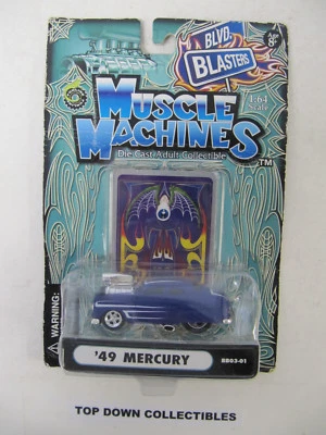 Muscle Machines  Action Die Cast Collectibles Blasters  1:64  '49 Mercury - Image 1 of 2
