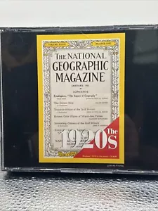 Vintage NATIONAL GEOGRAPHIC magazine the 1920's interactive CD-ROM set Windows - Bild 1 von 4