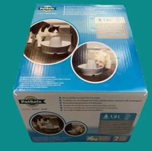 PetSafe Keramik-Trinkbrunnen Streamside 1,8 Liter - UNBENUTZT - Bild 1 von 11