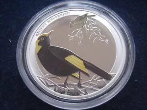 MDS AUSTRALIEN 50 CENTS 2013 PP / PROOF "REGENT BOWERBIRD", SILBER - Bild 1 von 2