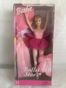 Muñeca Barbie 2001 Ballet Star 53930 bailarina vintage Mattel en caja original sellada nueva en caja - Imagen 1 de 10