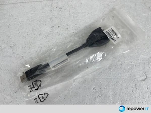Adaptador Lenovo DisplayPort a DVI-D DP - DVI-D negro y nuevo 43N9160 43N9159 - Imagen 1 de 7