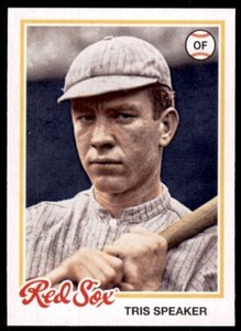 2022 Archives Base #125 Tris Speaker - Boston Red Sox