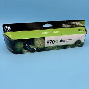 HP 970XL Black High Yield Ink Cartridge (CN625AM) Warranty Ends 2018-19 OEM - Picture 1 of 7
