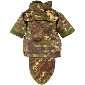 Chaleco Protector Original Italia Ejército NC4-09 con Placas Protectoras y Bolso - Imagen 1 de 5