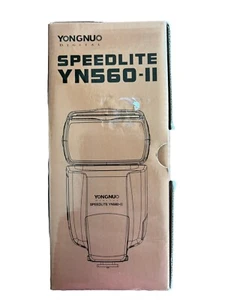 YONGNUO YN560-II Shoe Mount Flash Speedlite for Canon/Nikon Cameras - Picture 1 of 9