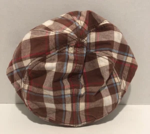 Gymboree boys plaid newsboy hat | size 5-7 - Picture 1 of 4
