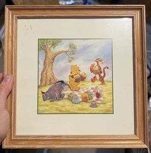 Winnie Puuh & Freunde, Disney gerahmtes Wandbild Bild Eeyore Ferkel Tigger - Bild 1 von 5