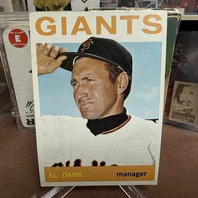 1964 Topps Baseball #529 Al Dark - Gigantes de San Francisco Foto 1 de 2