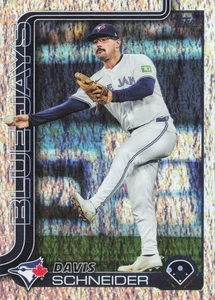 #342 Davis Schneider Holo Foil - Toronto Blue Jays 2025 Topps Series One - Picture 1 of 2