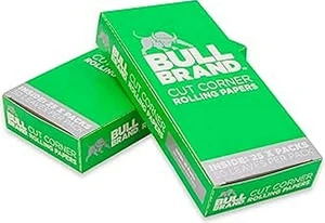 BULL BRAND Green Zigaretten Blättchen - mittelschwer 25 x 50 Packungen - Bild 1 von 5