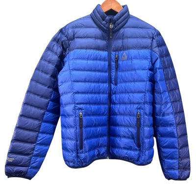 GERRY Men’s M Puffer Jacket Blue Navy Fill Power 650 Full Zip Goose Down Jacket - Image 1 of 4