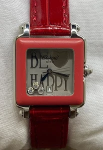 Reloj de cuarzo para mujer Chopard Be Happy II 27/8896 esfera plateada - Imagen 1 de 11