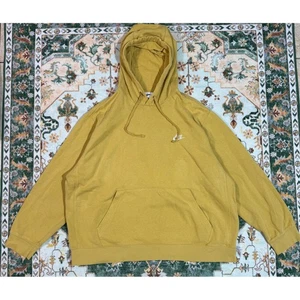 Nike Hoodie Sweatshirt XXL Herren Gold Pullover Kordelzug Freizeit - Bild 1 von 5