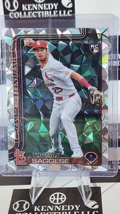 2025 Topps Serie 2 - Appendino Esclusivo Diamante #463 Thomas Saggese (RC) - Foto 1 di 2