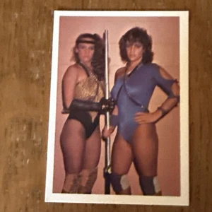 1988 Wonderama NWA Wrestling # 20 Kat Leroux & Linda Dallas - Picture 1 of 2