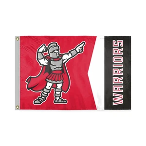 East Stroudsburg ESU Warriors Flag - Nylon & Poly Grommets - Multiple Sizes - Picture 1 of 25