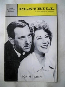 TCHIN - TCHIN Playbill ANTHONY QUINN / MARGARET LEIGHTON / CHARLES GRODIN 1963 - Picture 1 of 2