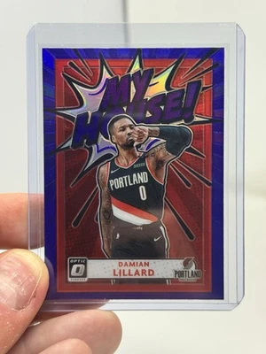Donruss Optic My House 2020-21 púrpura Damian Lillard #7 Foto 1 de 2