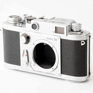 Cuerpo de cámara fotográfica telémetro Minolta-35 modelo IIB 35 mm L39 Leica de Japón - Imagen 1 de 10