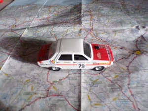 RENAULT 12 Gordini n° 79 Monté Carlo 1973 Tambay -Marion SOLIDO 1/43 - Imagen 1 de 2