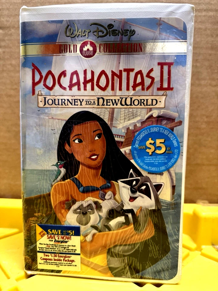 Pocahontas II: Journey To A New World (VHS 2000, Disney Gold Collection Edition) - Image 1 of 1