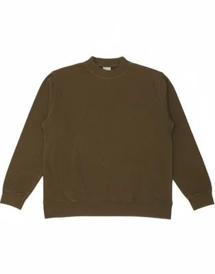 COLUMBIA Mens Top Long Sleeve Medium Khaki Cotton DW60 - Image 1 of 4