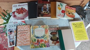 LOT OF 12 RECIPE BOOKS Soy Desserts, T-Factor Scientific, Baking, Jello, Olympic - Imagen 1 de 22