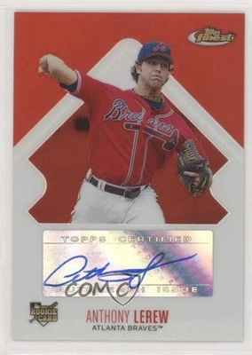 2006 Topps Finest Rookie Auto Refractor /399 Anthony Lerew #154 Auto - Image 1 of 2