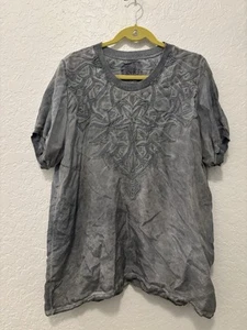 Johnny Was Pete und Greta Leinen bestickt Tunika L weiß neutral Boho Designer - Bild 1 von 7