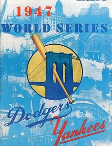 1947 World Series Reproduction Program - Picture 1 of 1